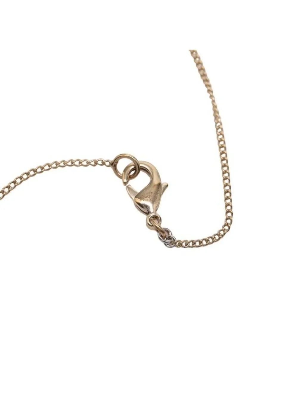 Chanel CC Logo Camellia Pendant Gold Plated